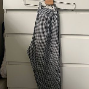 Brandy Melville Checkered Trousers